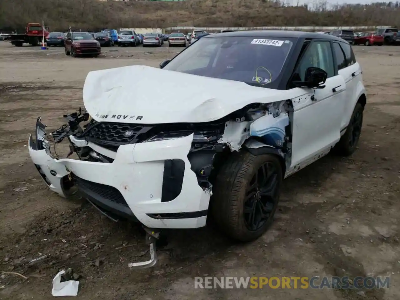 2 Photograph of a damaged car SALZP2FX4LH059375 LAND ROVER RANGEROVER 2020