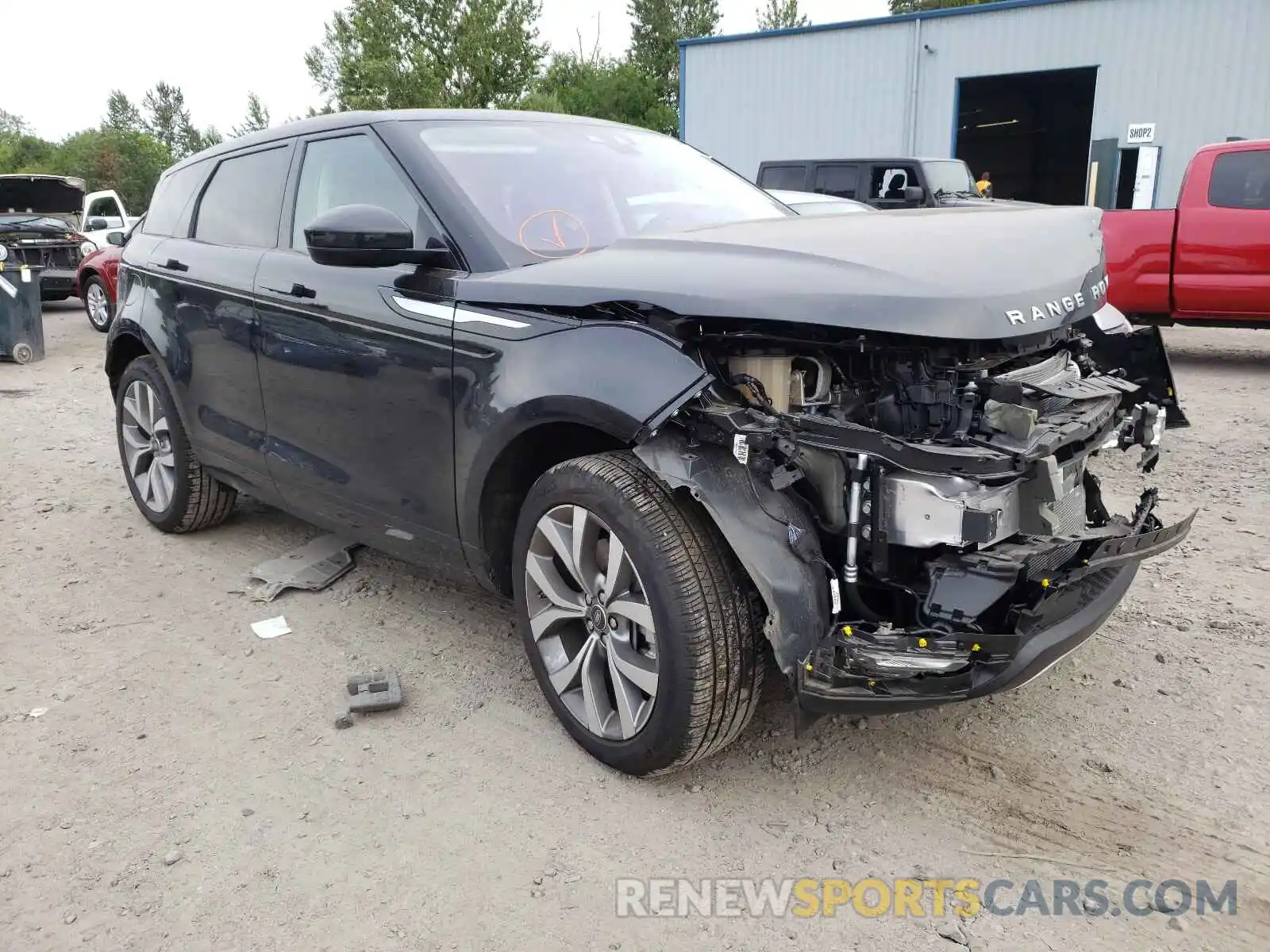 1 Photograph of a damaged car SALZP2FX4LH074314 LAND ROVER RANGEROVER 2020