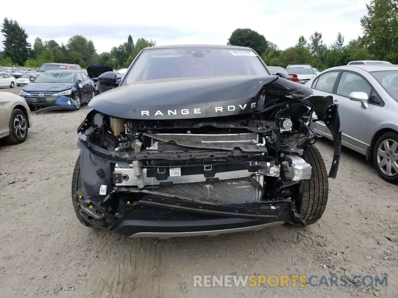 9 Photograph of a damaged car SALZP2FX4LH074314 LAND ROVER RANGEROVER 2020