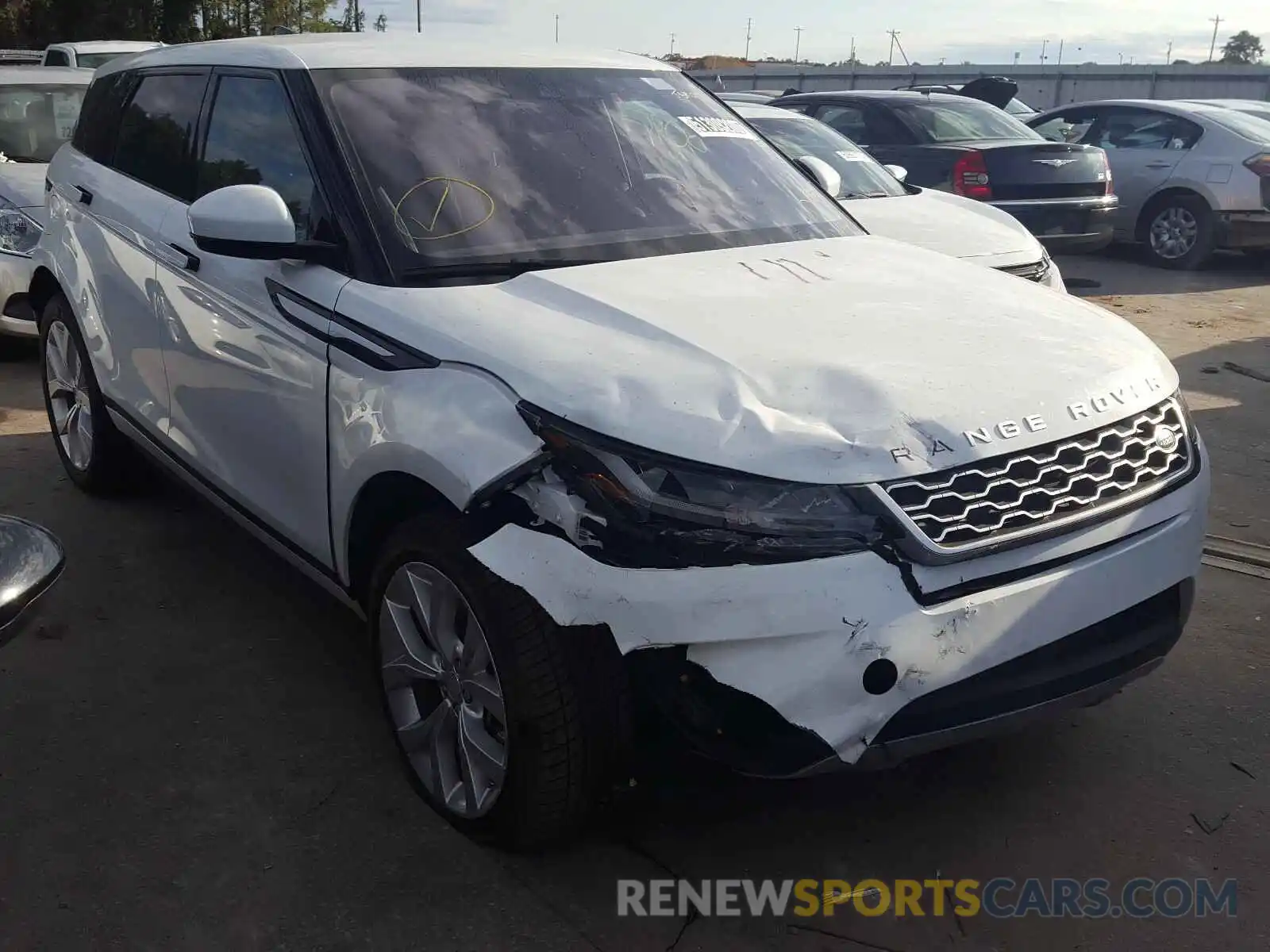 1 Photograph of a damaged car SALZP2FX4LH077018 LAND ROVER RANGEROVER 2020