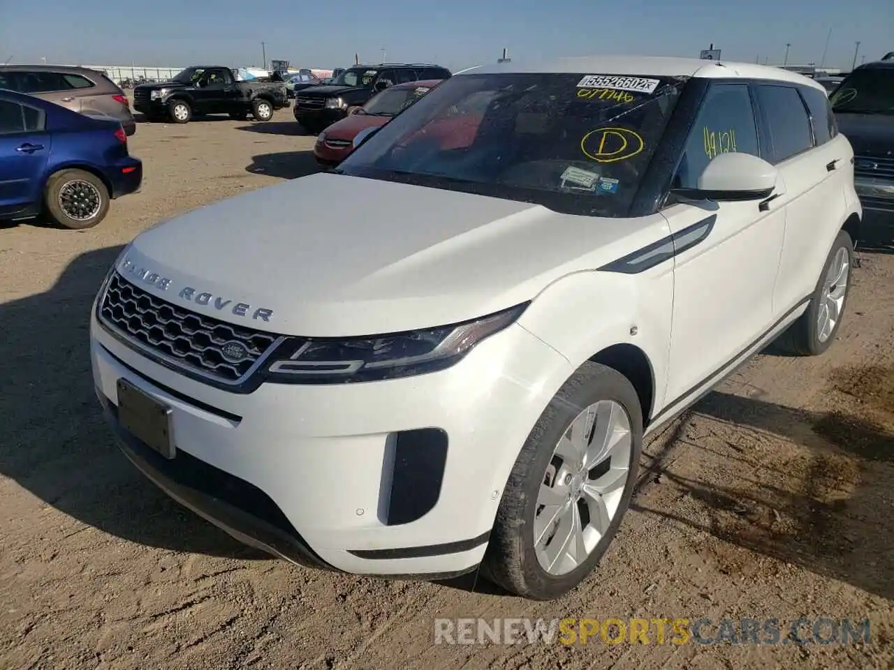 2 Photograph of a damaged car SALZP2FX4LH077746 LAND ROVER RANGEROVER 2020