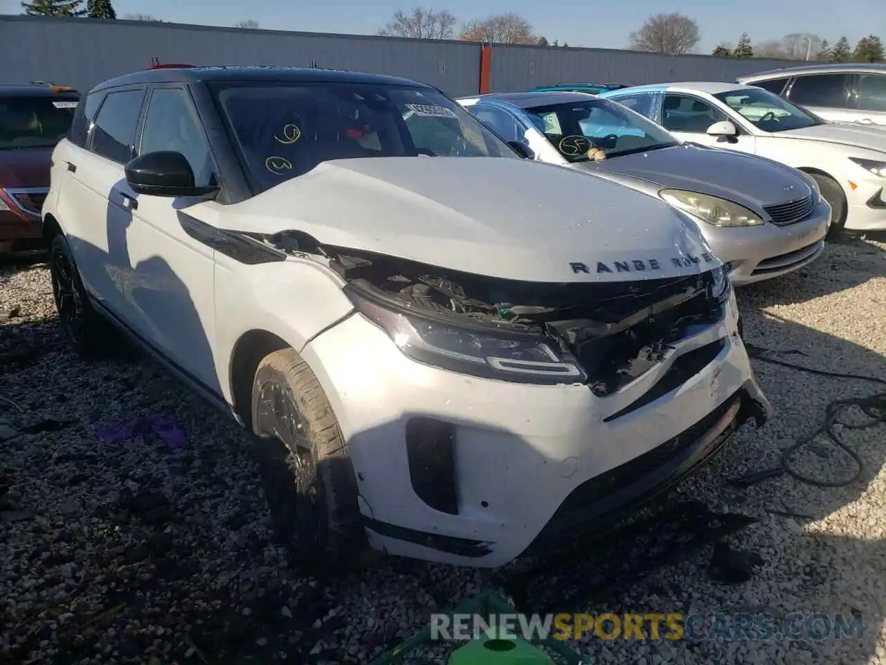 1 Photograph of a damaged car SALZP2FX4LH112415 LAND ROVER RANGEROVER 2020