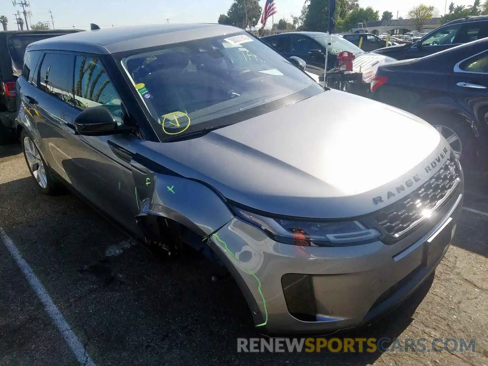 1 Photograph of a damaged car SALZP2FX5LH040558 LAND ROVER RANGEROVER 2020