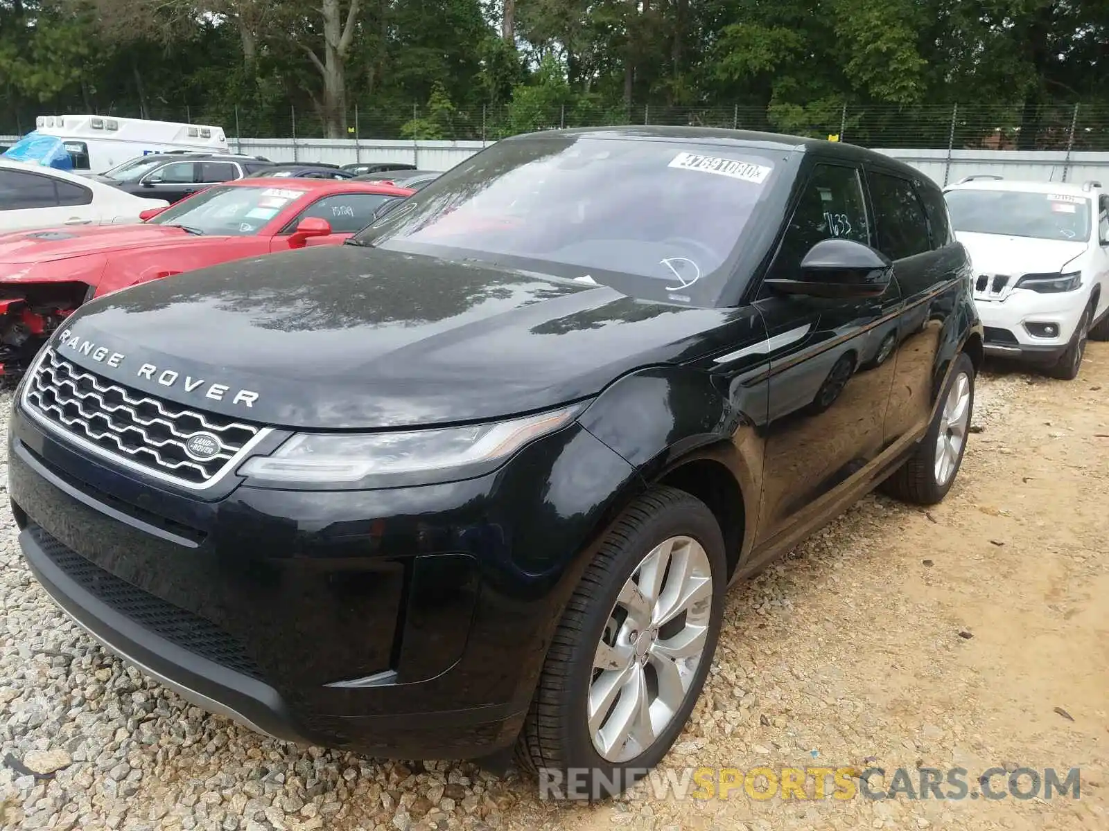 2 Photograph of a damaged car SALZP2FX5LH080610 LAND ROVER RANGEROVER 2020