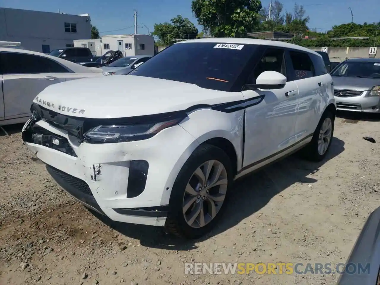 2 Photograph of a damaged car SALZP2FX5LH080686 LAND ROVER RANGEROVER 2020