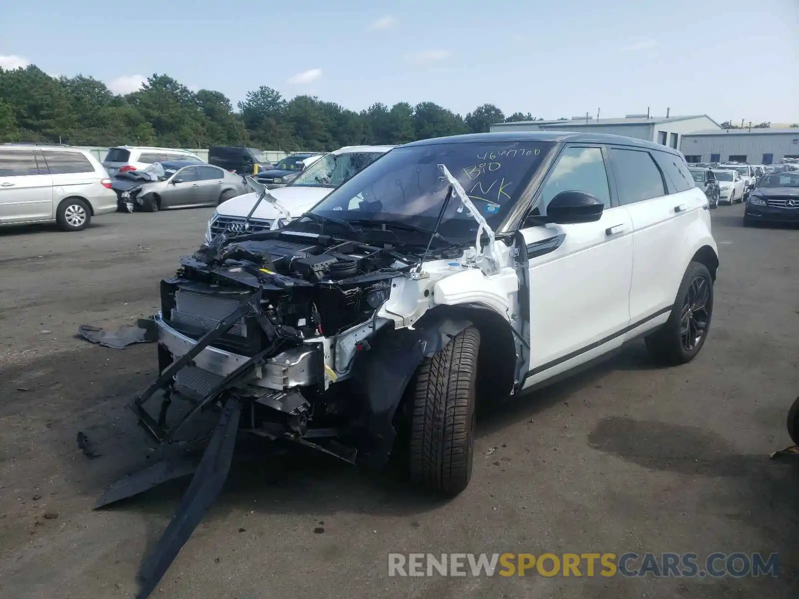 2 Photograph of a damaged car SALZP2FX6LH046241 LAND ROVER RANGEROVER 2020