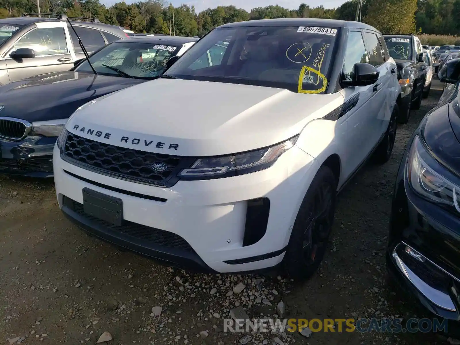 2 Photograph of a damaged car SALZP2FX6LH094550 LAND ROVER RANGEROVER 2020