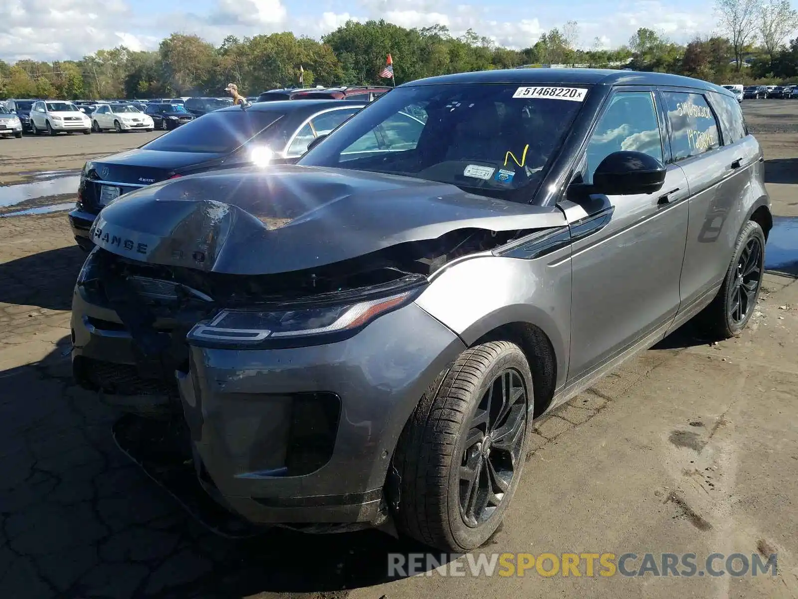 2 Photograph of a damaged car SALZP2FX7LH006279 LAND ROVER RANGEROVER 2020