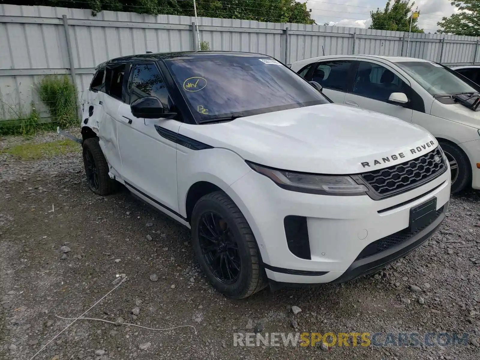 1 Photograph of a damaged car SALZP2FX7LH037449 LAND ROVER RANGEROVER 2020