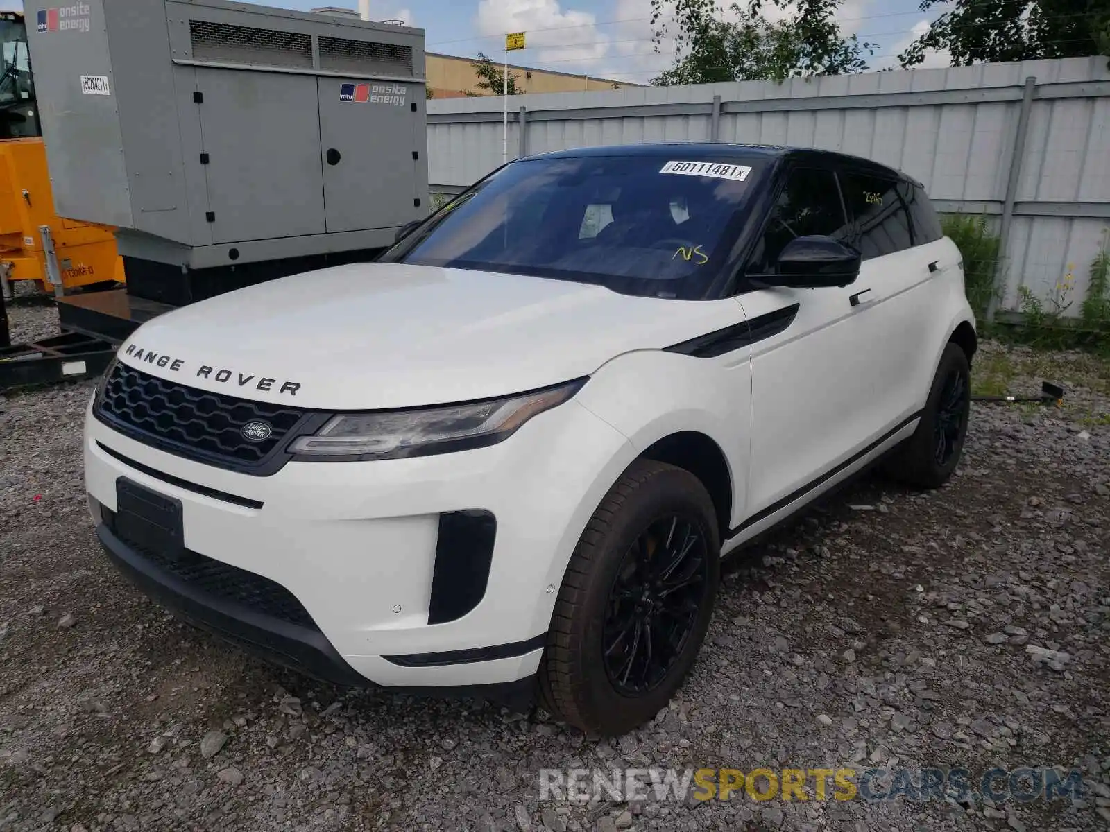 2 Photograph of a damaged car SALZP2FX7LH037449 LAND ROVER RANGEROVER 2020