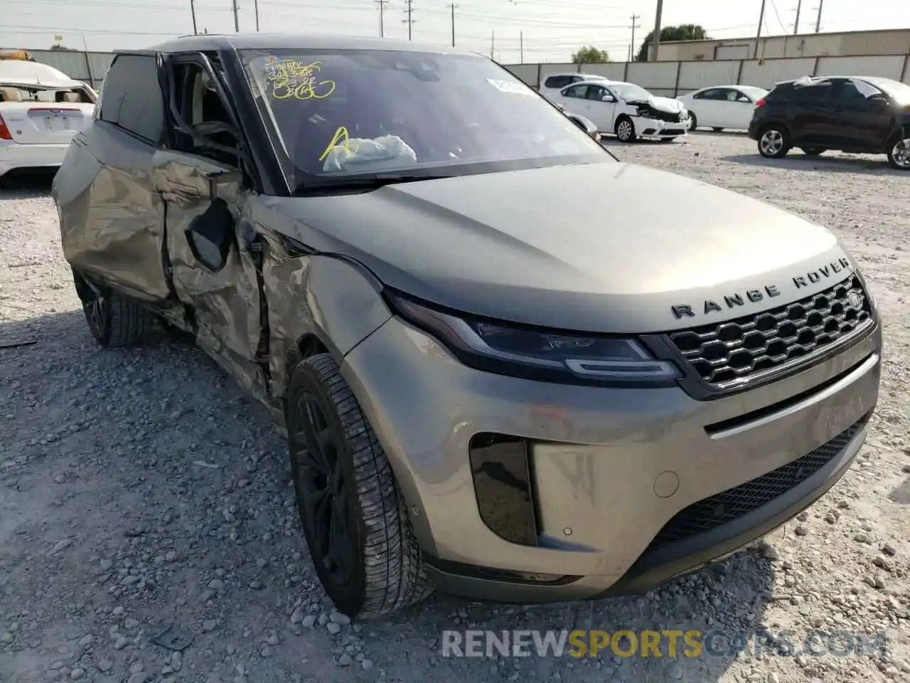 1 Photograph of a damaged car SALZP2FX7LH059130 LAND ROVER RANGEROVER 2020