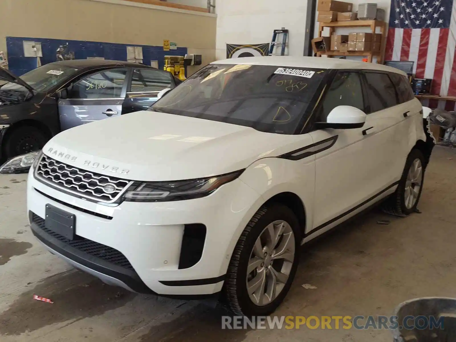 2 Photograph of a damaged car SALZP2FX7LH077093 LAND ROVER RANGEROVER 2020