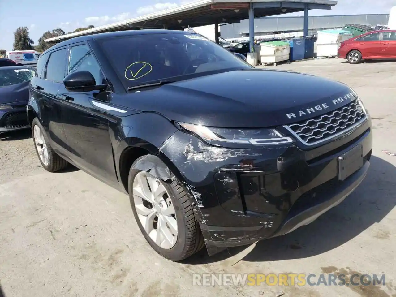 1 Photograph of a damaged car SALZP2FX8LH074977 LAND ROVER RANGEROVER 2020