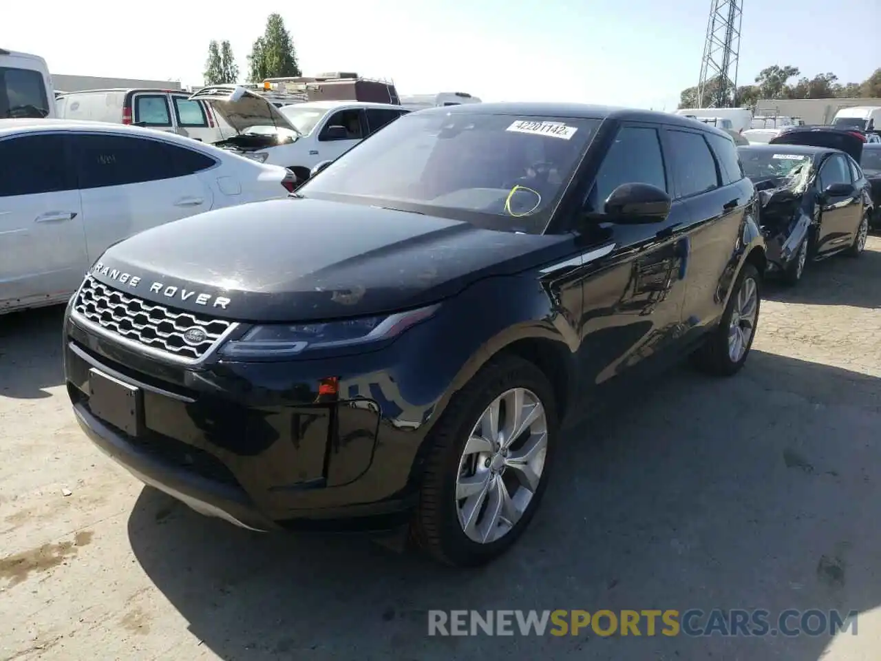 2 Photograph of a damaged car SALZP2FX8LH074977 LAND ROVER RANGEROVER 2020