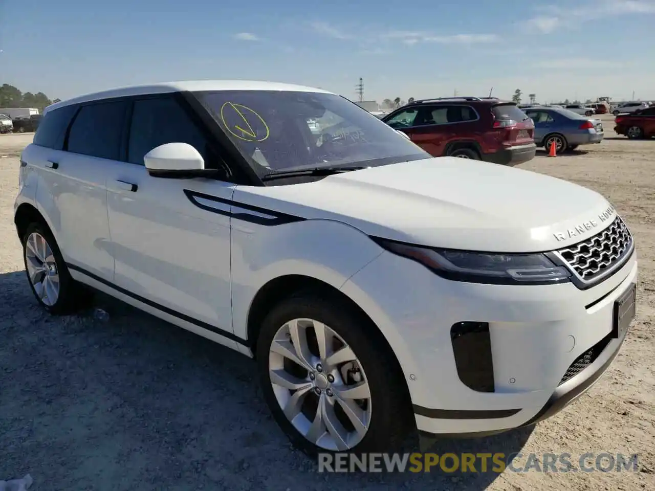 1 Photograph of a damaged car SALZP2FX8LH078186 LAND ROVER RANGEROVER 2020