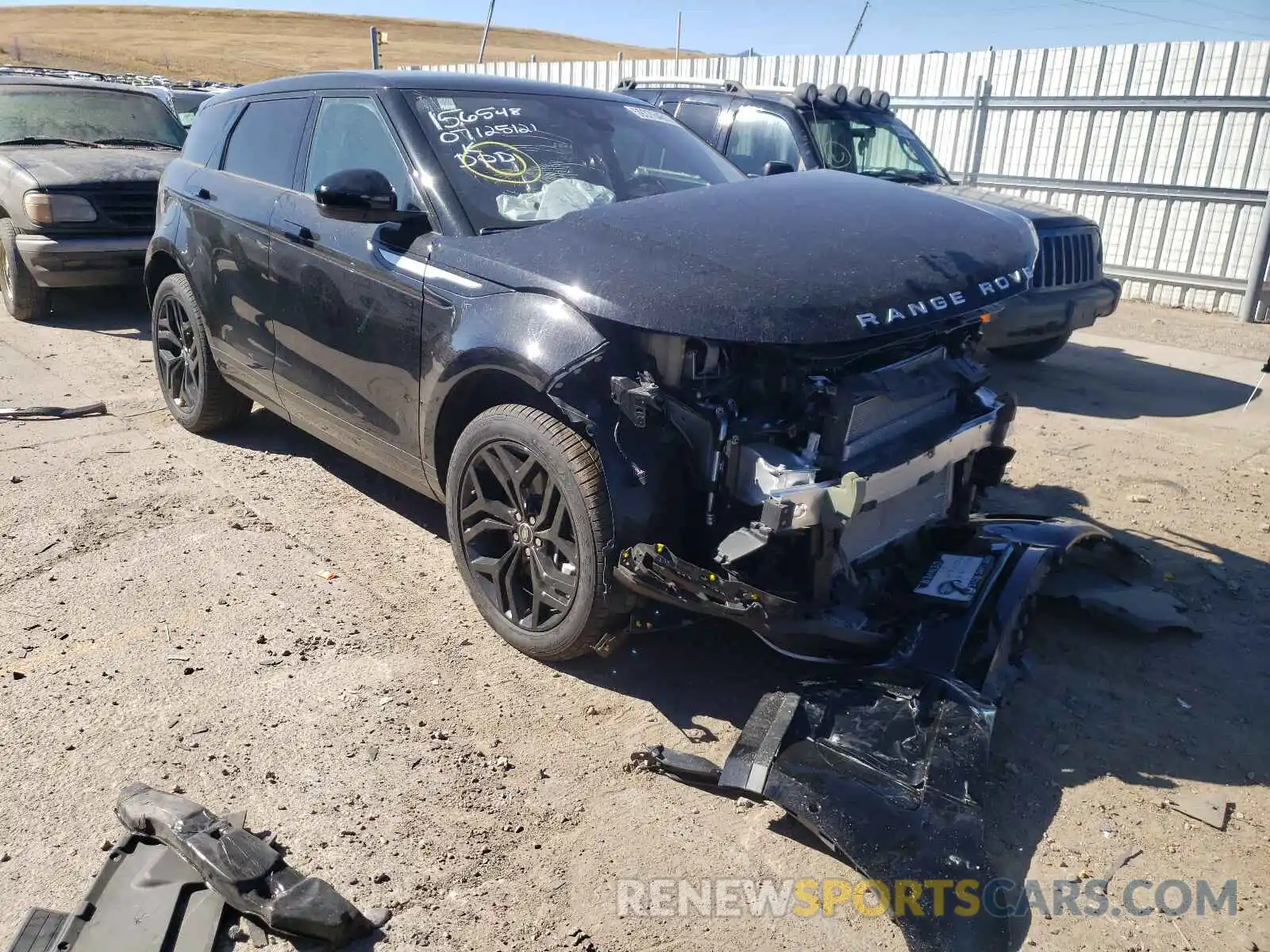 1 Photograph of a damaged car SALZP2FX8LH090595 LAND ROVER RANGEROVER 2020