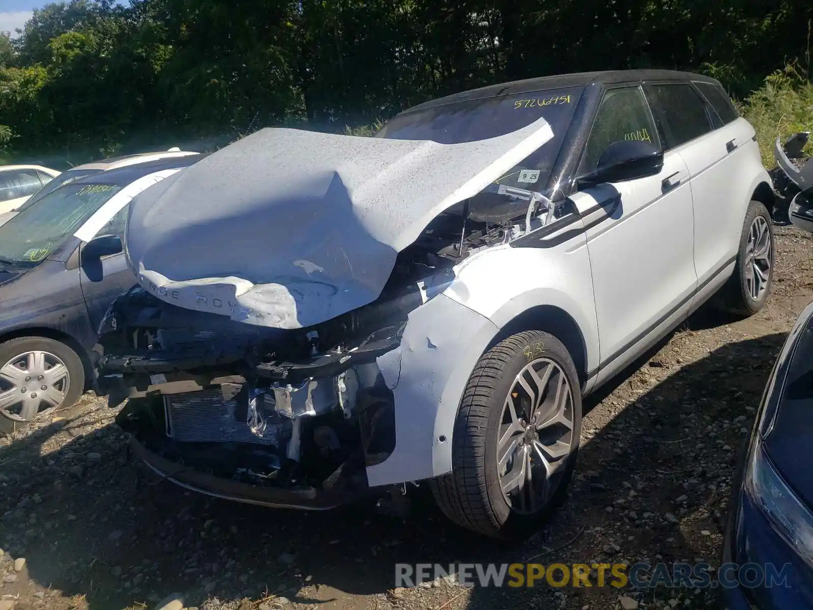 2 Photograph of a damaged car SALZP2FX8LH105662 LAND ROVER RANGEROVER 2020