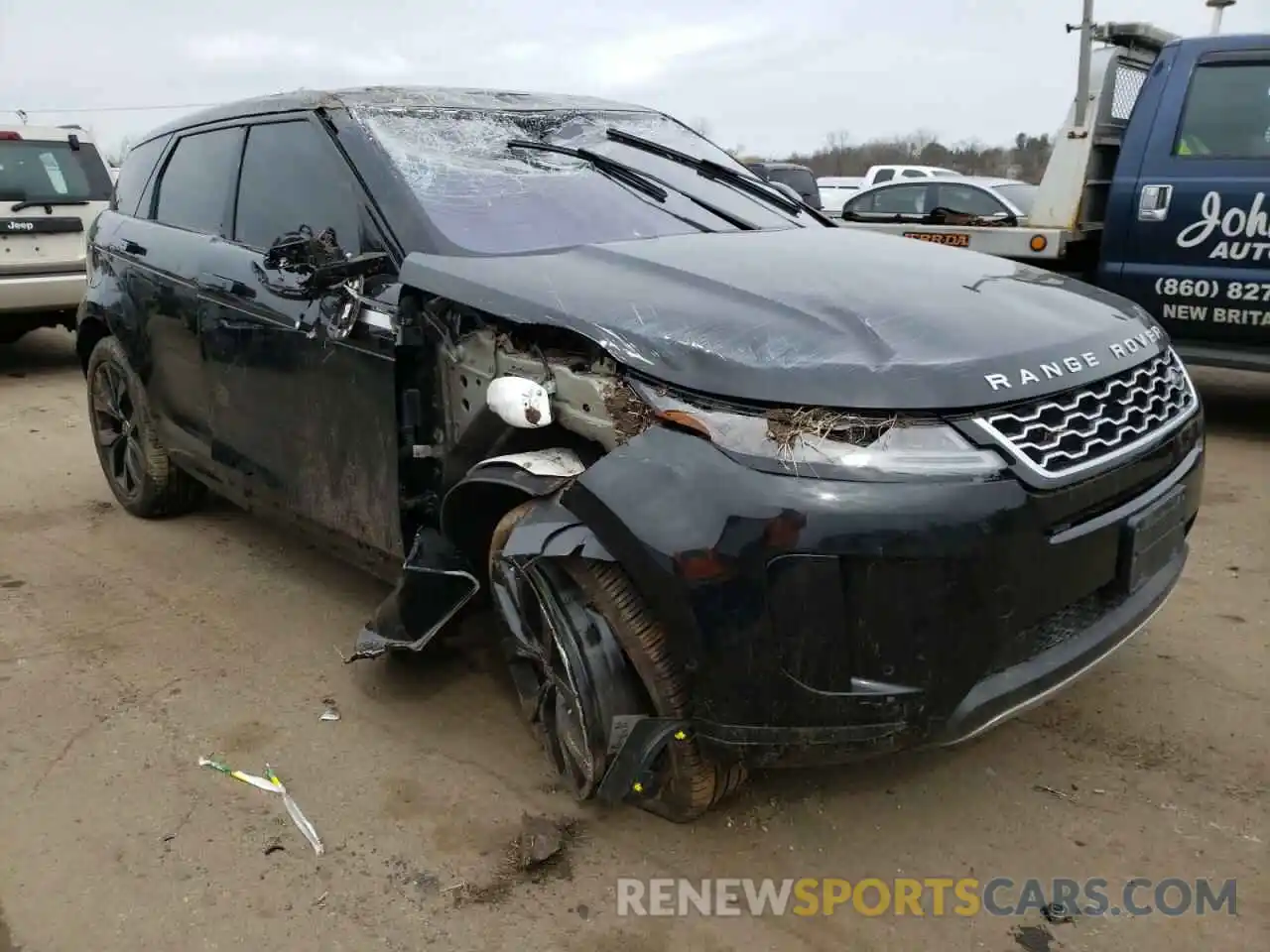 1 Photograph of a damaged car SALZP2FX9LH008633 LAND ROVER RANGEROVER 2020