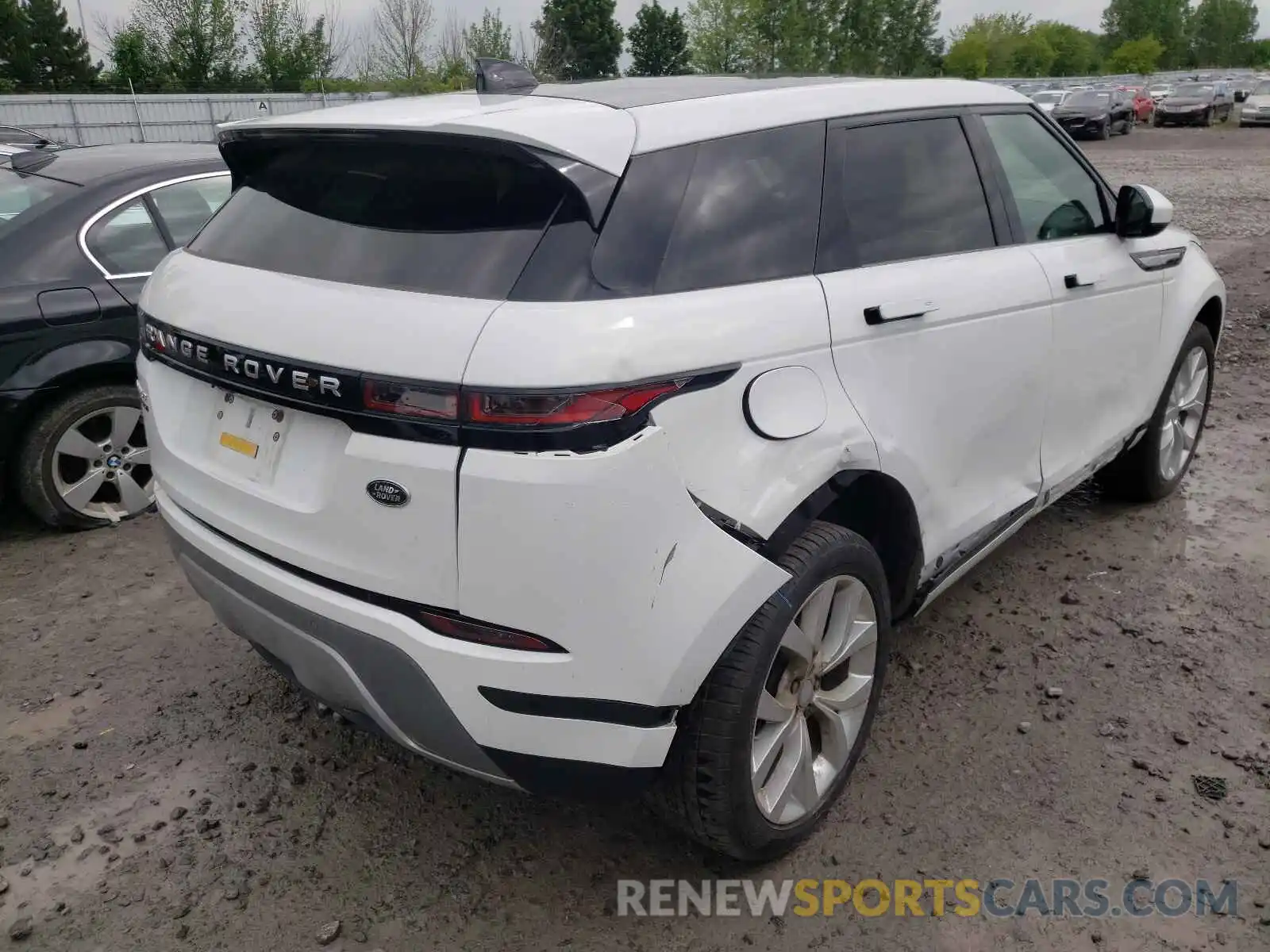 4 Photograph of a damaged car SALZP2FX9LH021320 LAND ROVER RANGEROVER 2020