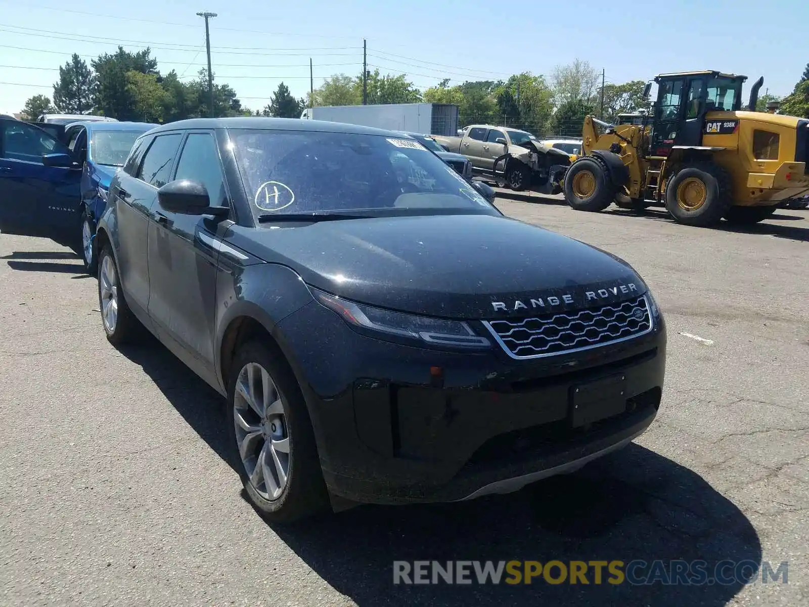 1 Photograph of a damaged car SALZP2FX9LH075152 LAND ROVER RANGEROVER 2020