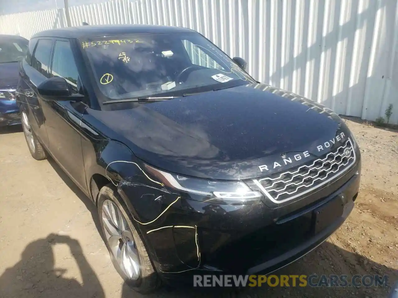 1 Photograph of a damaged car SALZP2FX9LH077645 LAND ROVER RANGEROVER 2020