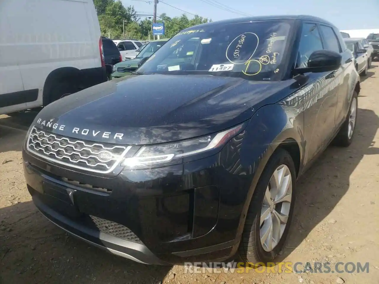 2 Photograph of a damaged car SALZP2FX9LH077645 LAND ROVER RANGEROVER 2020