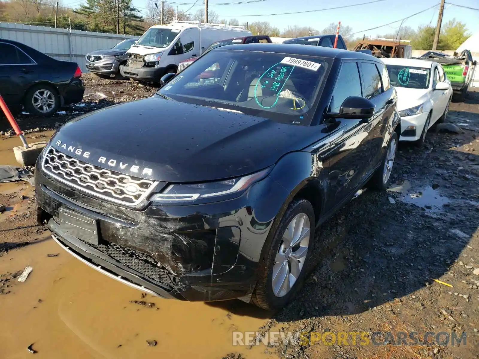 2 Photograph of a damaged car SALZP2FX9LH077693 LAND ROVER RANGEROVER 2020