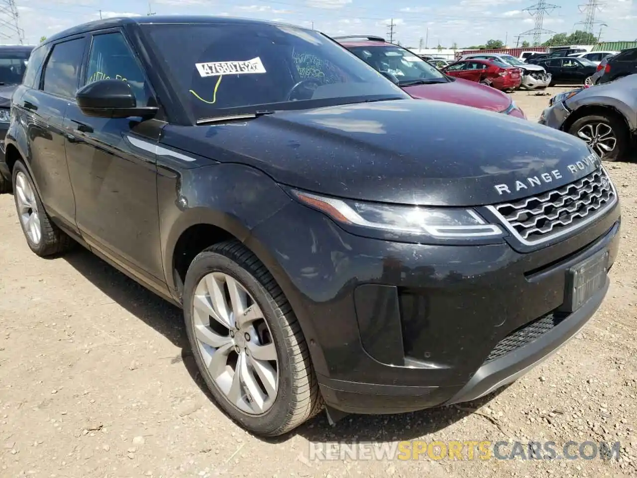 1 Photograph of a damaged car SALZP2FX9LH080657 LAND ROVER RANGEROVER 2020