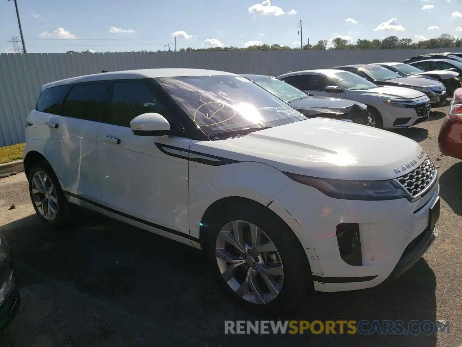 1 Photograph of a damaged car SALZP2FXXLH077105 LAND ROVER RANGEROVER 2020