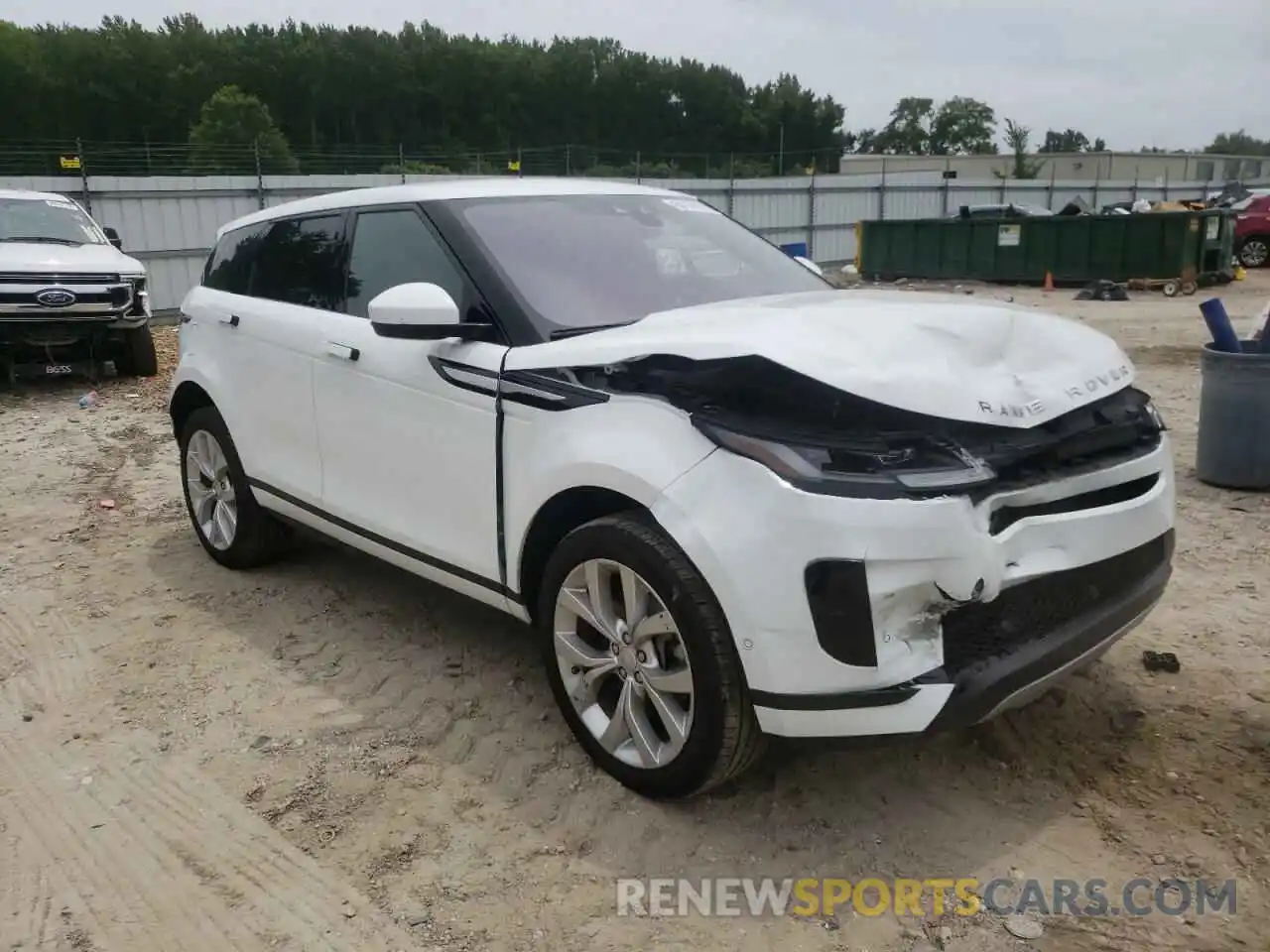 1 Photograph of a damaged car SALZP2FXXLH077220 LAND ROVER RANGEROVER 2020