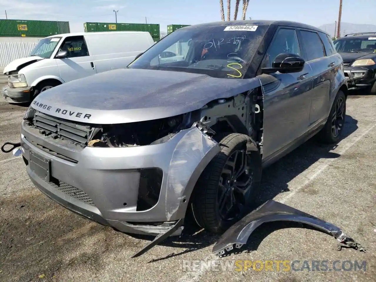 2 Photograph of a damaged car SALZP2FXXLH116517 LAND ROVER RANGEROVER 2020