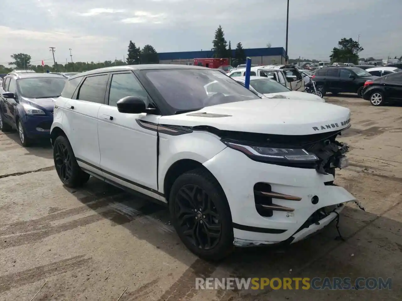 1 Photograph of a damaged car SALZT2GX1LH010676 LAND ROVER RANGEROVER 2020