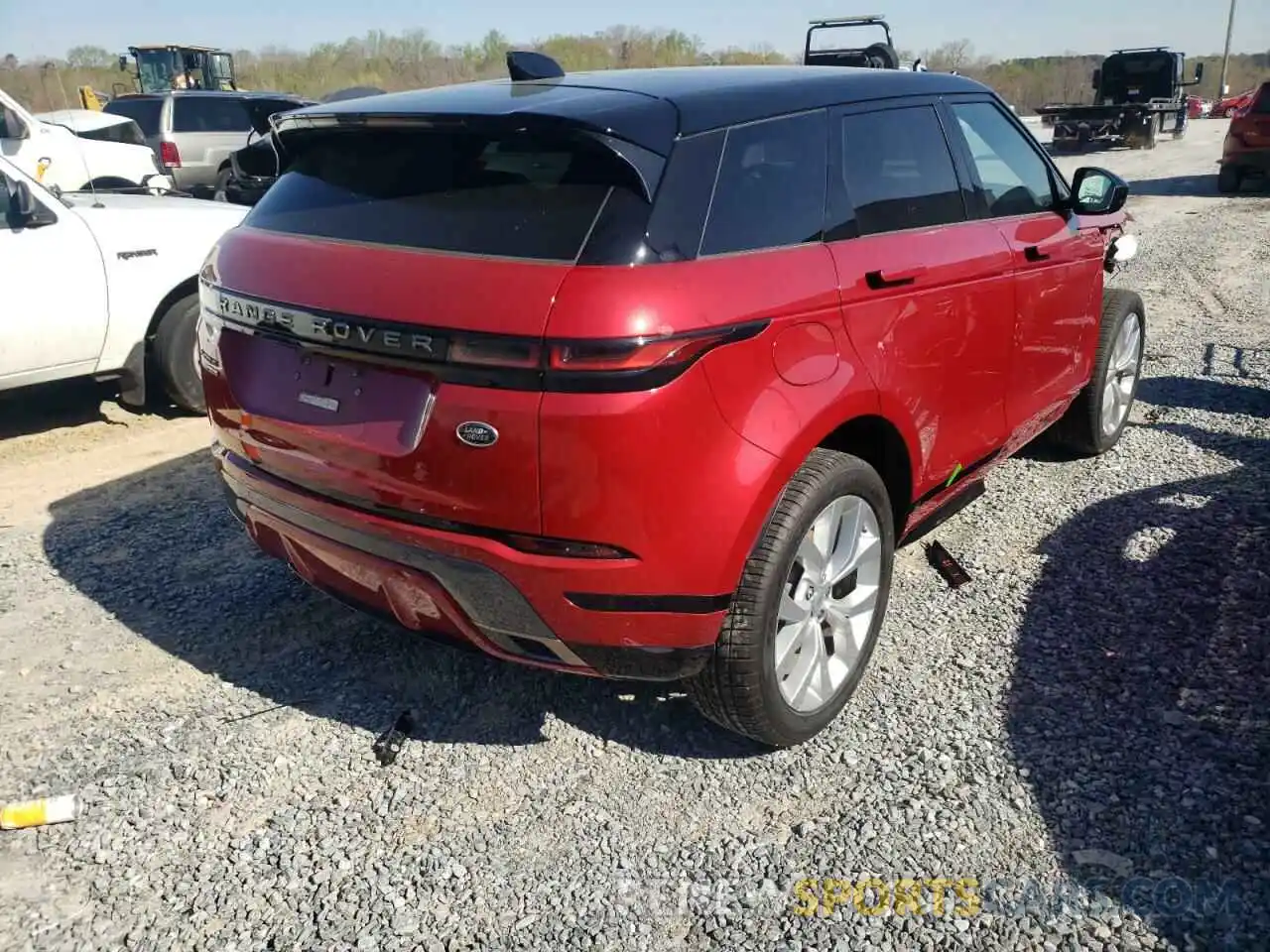 4 Photograph of a damaged car SALZT2GX3LH025891 LAND ROVER RANGEROVER 2020