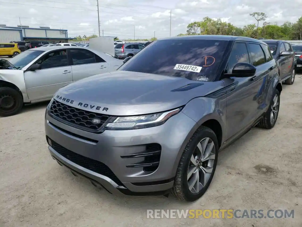 2 Photograph of a damaged car SALZT2GX7LH082580 LAND ROVER RANGEROVER 2020