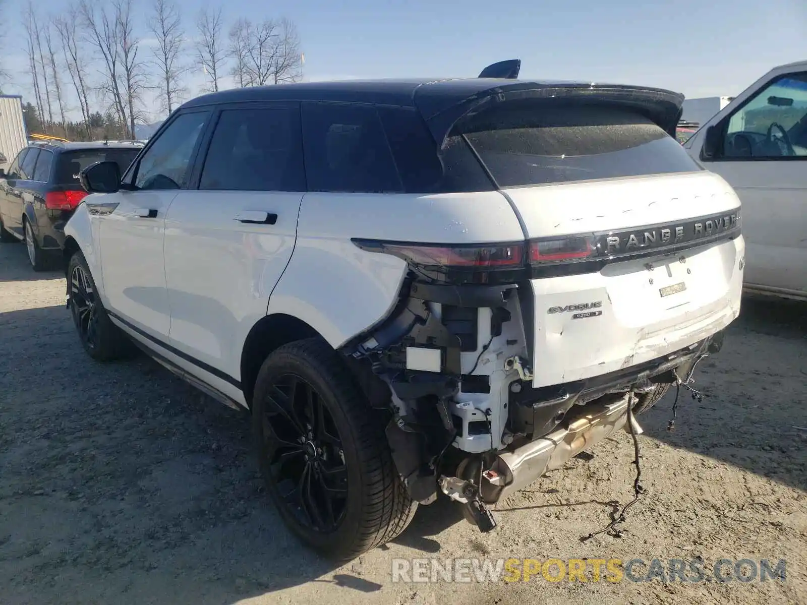 3 Фотография поврежденного автомобиля SALZT2GXXLH028609 LAND ROVER RANGEROVER 2020