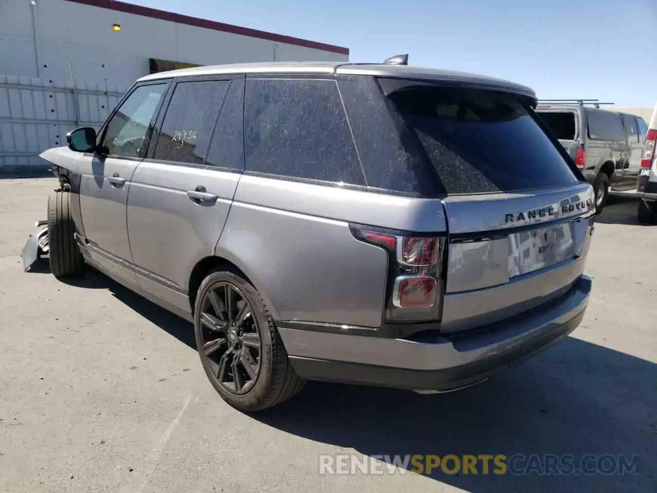 3 Photograph of a damaged car SALGR2SU2MA419136 LAND ROVER RANGEROVER 2021