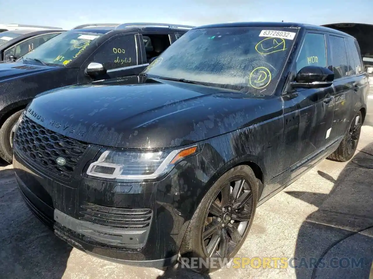 2 Фотография поврежденного автомобиля SALGR2SU3MA448001 LAND ROVER RANGEROVER 2021