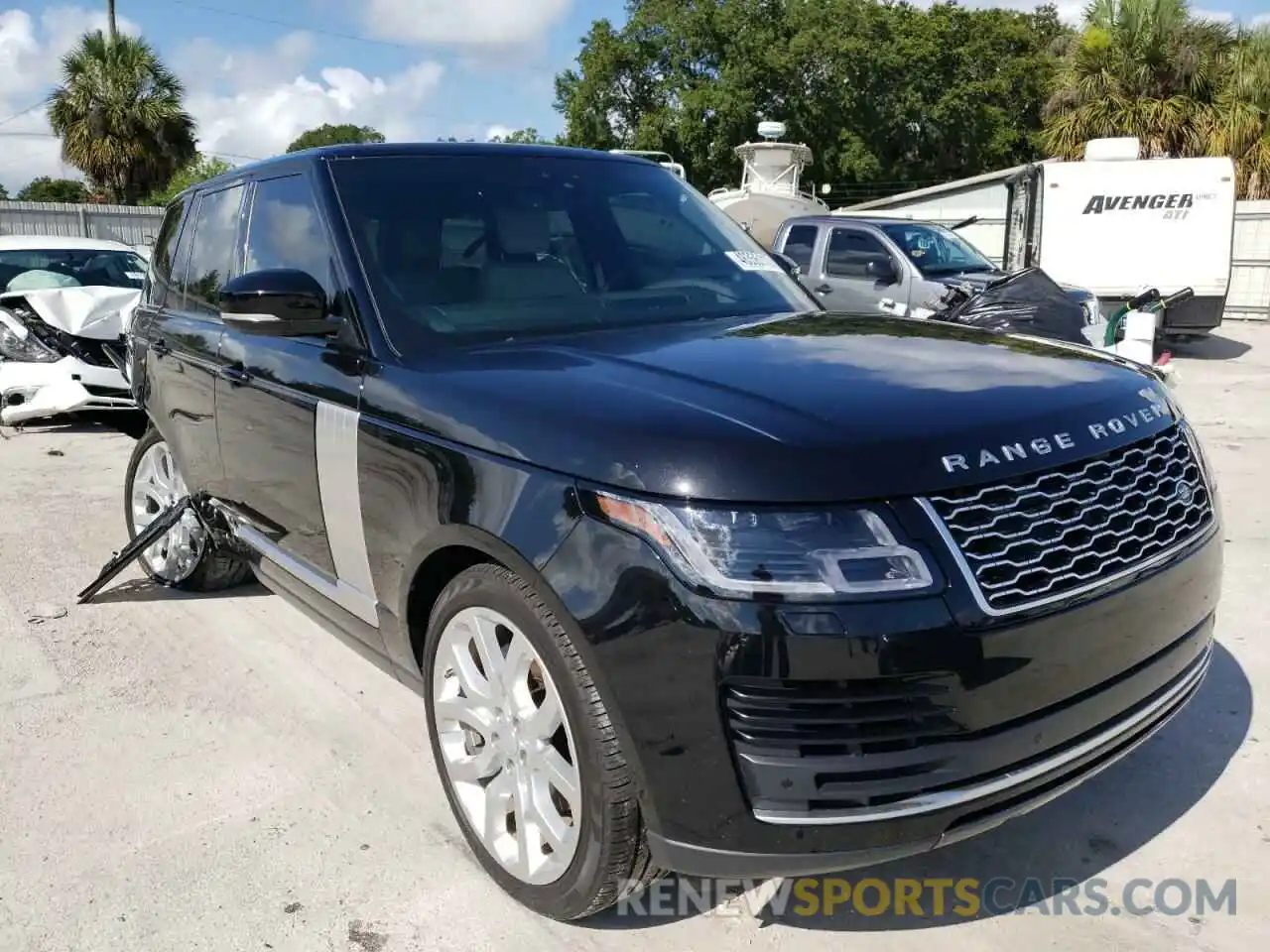 1 Photograph of a damaged car SALGS2RK4MA440126 LAND ROVER RANGEROVER 2021