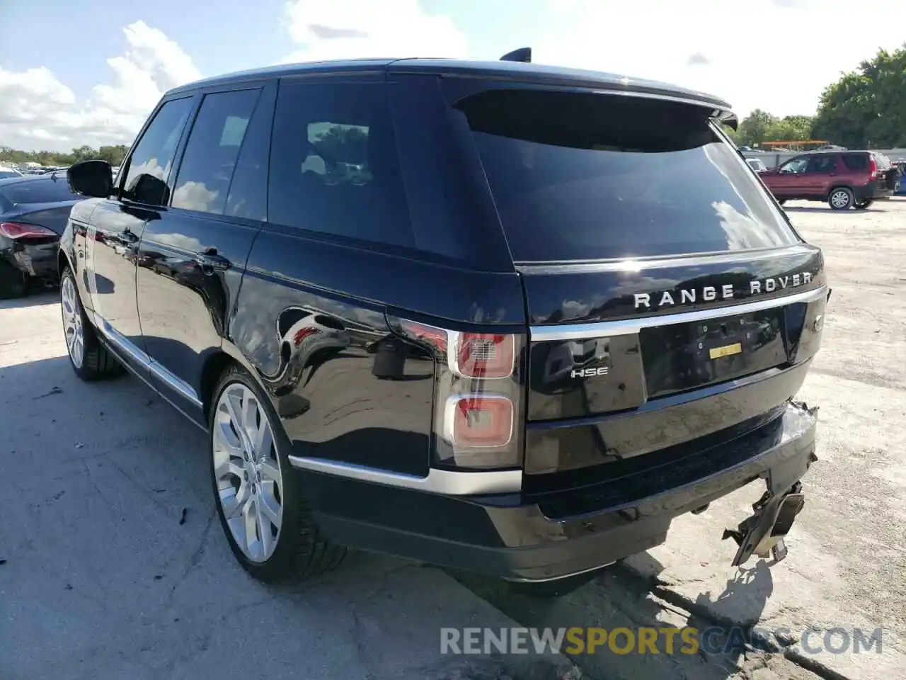 3 Photograph of a damaged car SALGS2RK4MA440126 LAND ROVER RANGEROVER 2021