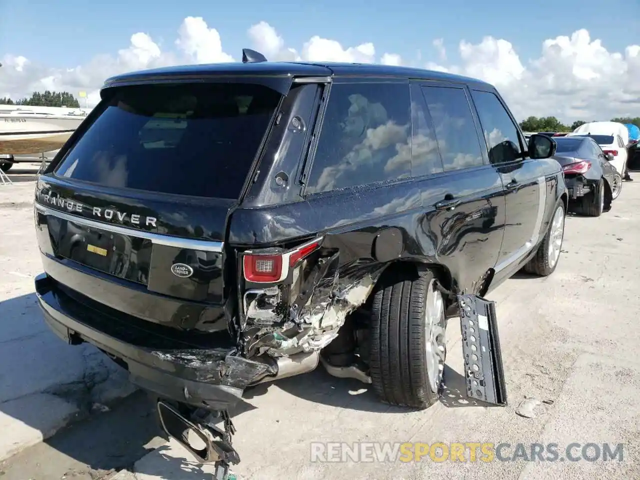 4 Photograph of a damaged car SALGS2RK4MA440126 LAND ROVER RANGEROVER 2021