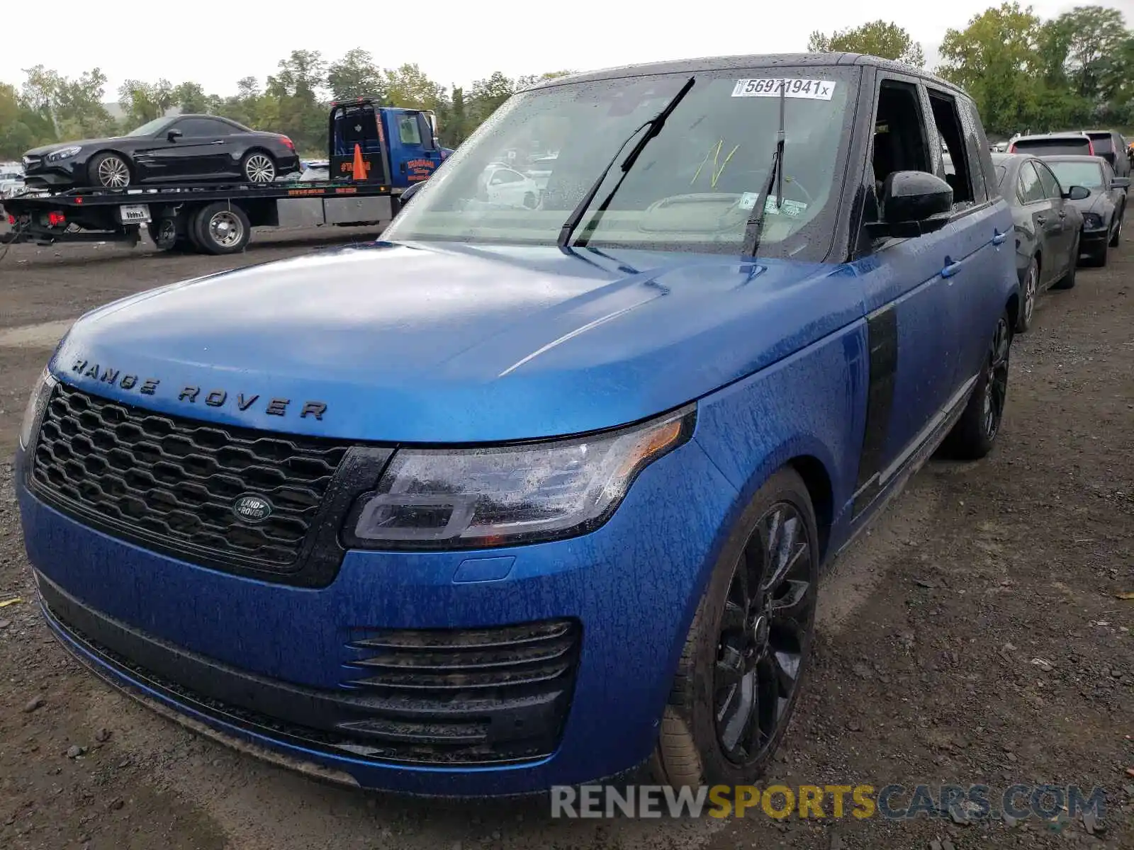 2 Photograph of a damaged car SALGS2RU0MA430520 LAND ROVER RANGEROVER 2021