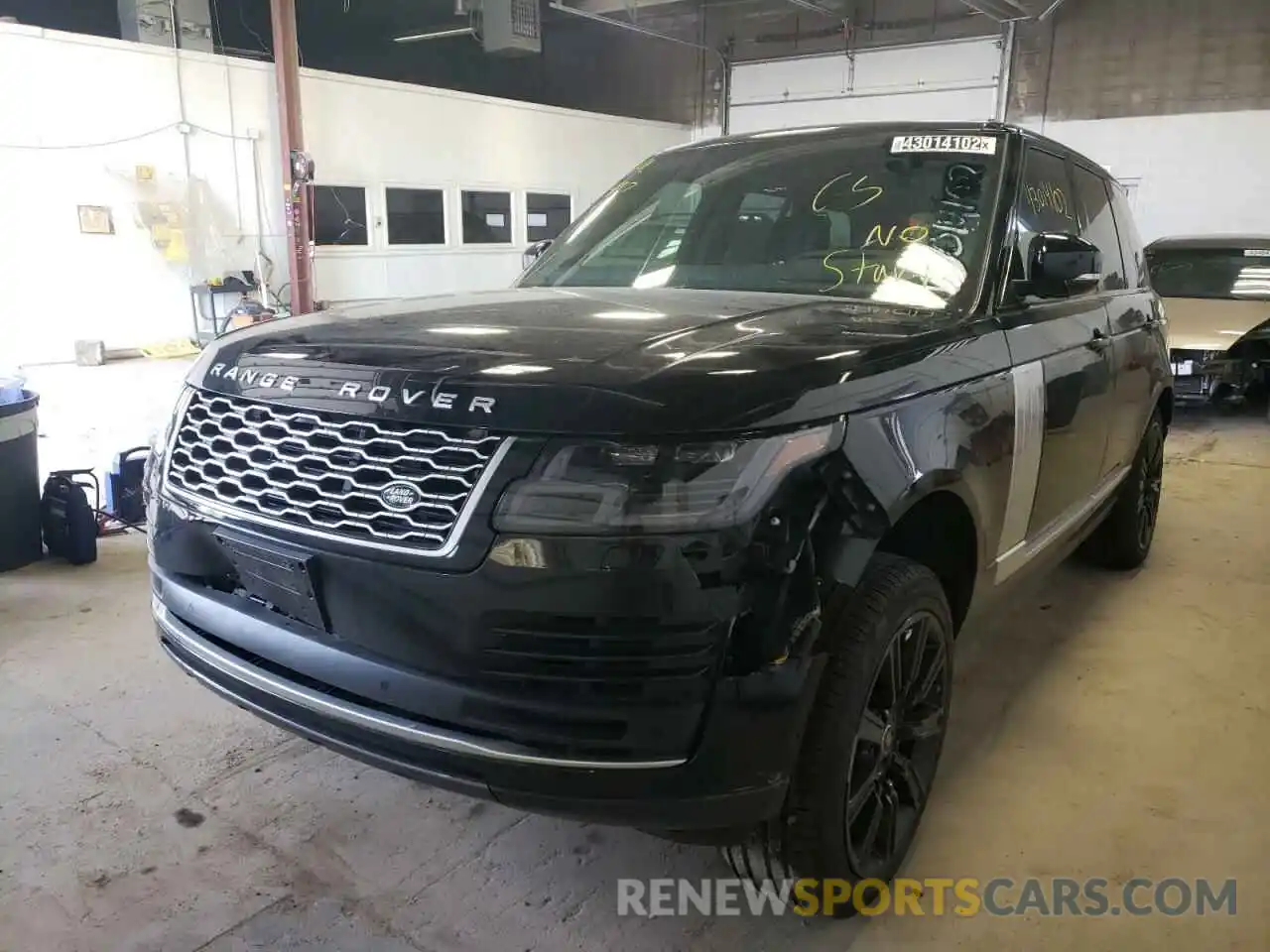 2 Photograph of a damaged car SALGS2RU0MA452646 LAND ROVER RANGEROVER 2021