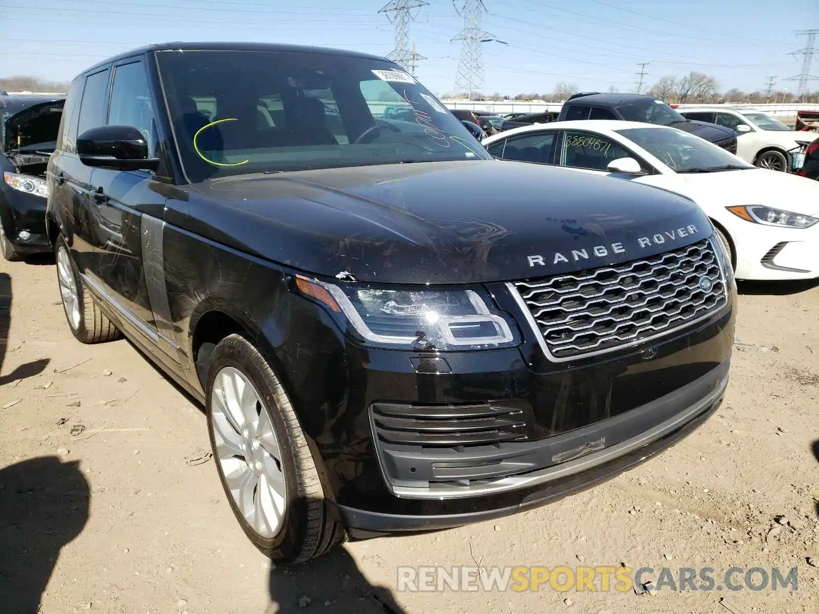 1 Photograph of a damaged car SALGS2RU1MA429280 LAND ROVER RANGEROVER 2021