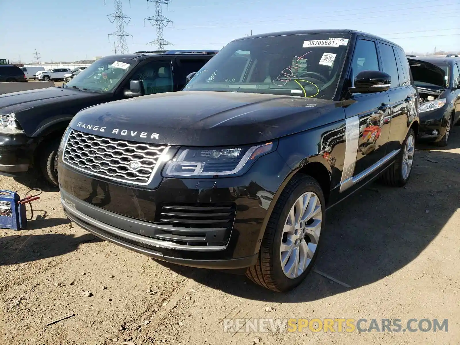 2 Photograph of a damaged car SALGS2RU1MA429280 LAND ROVER RANGEROVER 2021