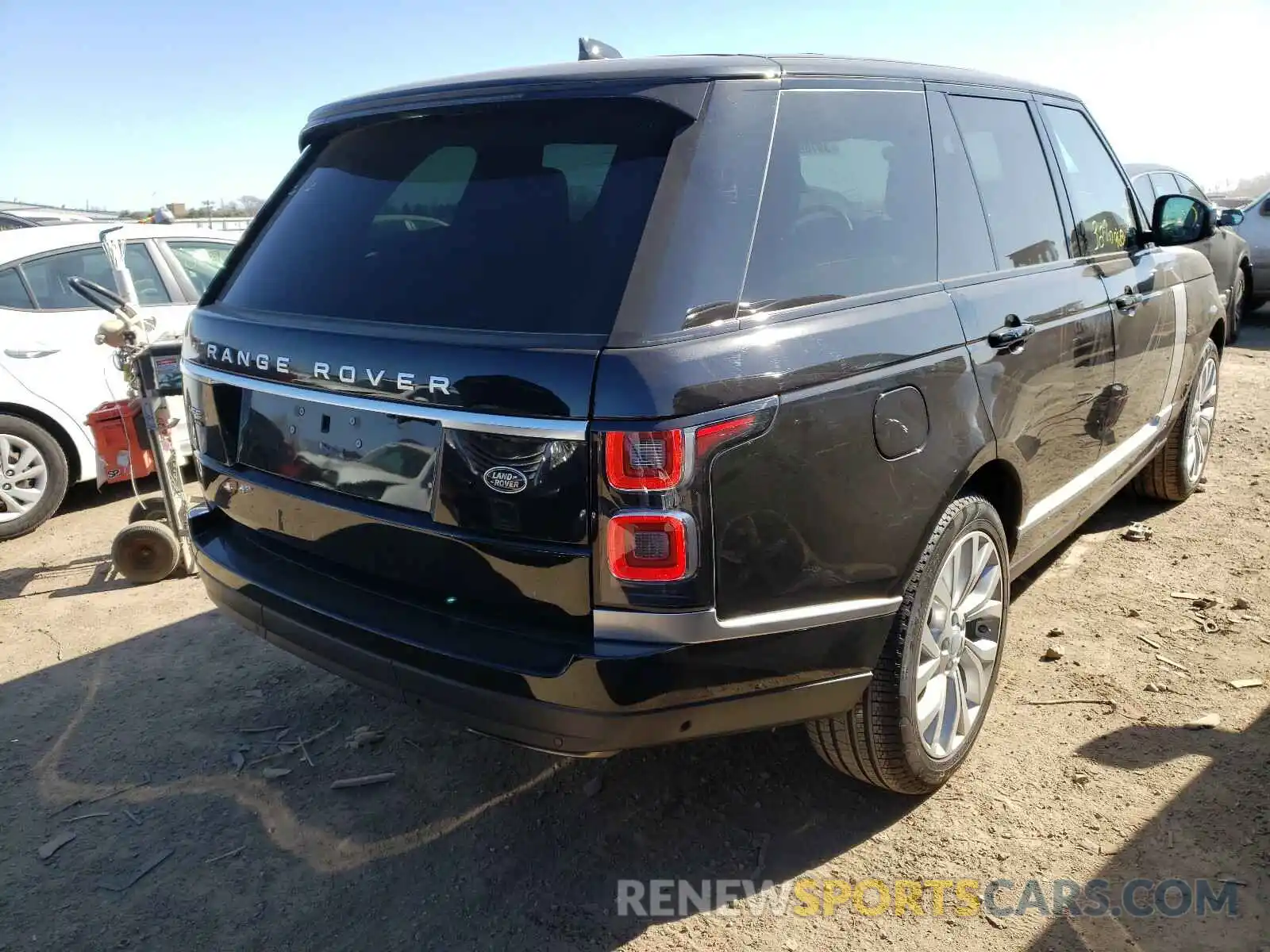 4 Фотография поврежденного автомобиля SALGS2RU1MA429280 LAND ROVER RANGEROVER 2021