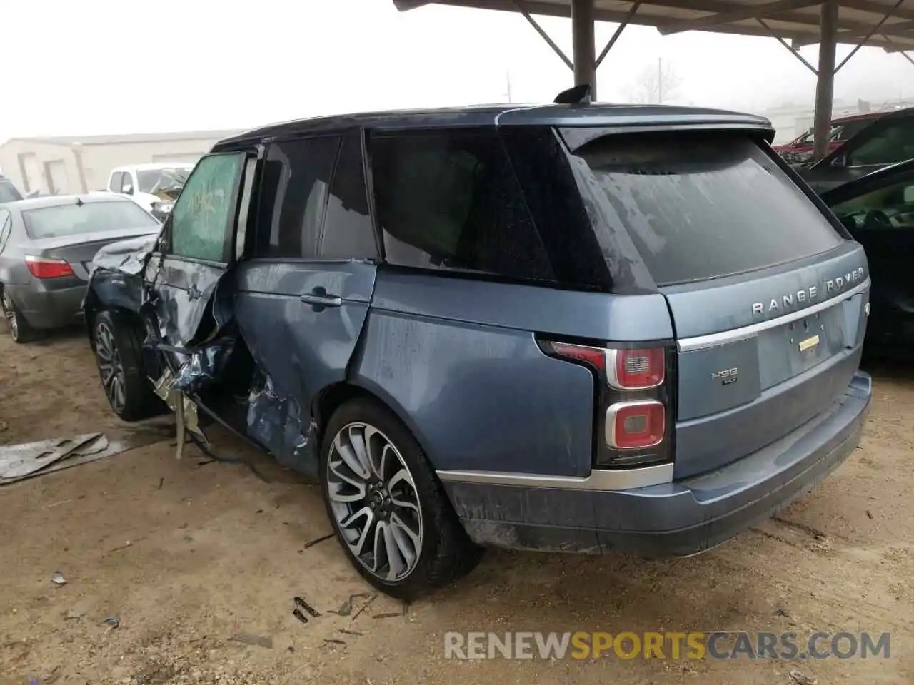 2 Photograph of a damaged car SALGS2RU1MA440361 LAND ROVER RANGEROVER 2021