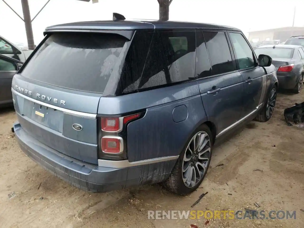 3 Фотография поврежденного автомобиля SALGS2RU1MA440361 LAND ROVER RANGEROVER 2021