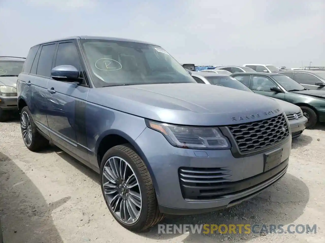 1 Фотография поврежденного автомобиля SALGS2RU1MA449139 LAND ROVER RANGEROVER 2021