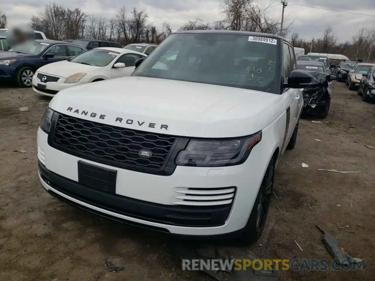 2 Photograph of a damaged car SALGS2RU2MA423276 LAND ROVER RANGEROVER 2021