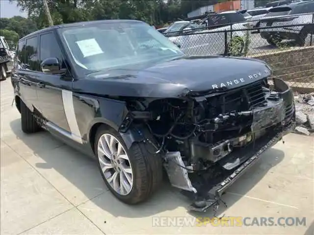 1 Photograph of a damaged car SALGS2RU2MA430499 LAND ROVER RANGEROVER 2021